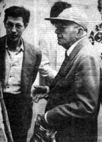 Rudolf Kaehr (left) and Gotthard Gnther